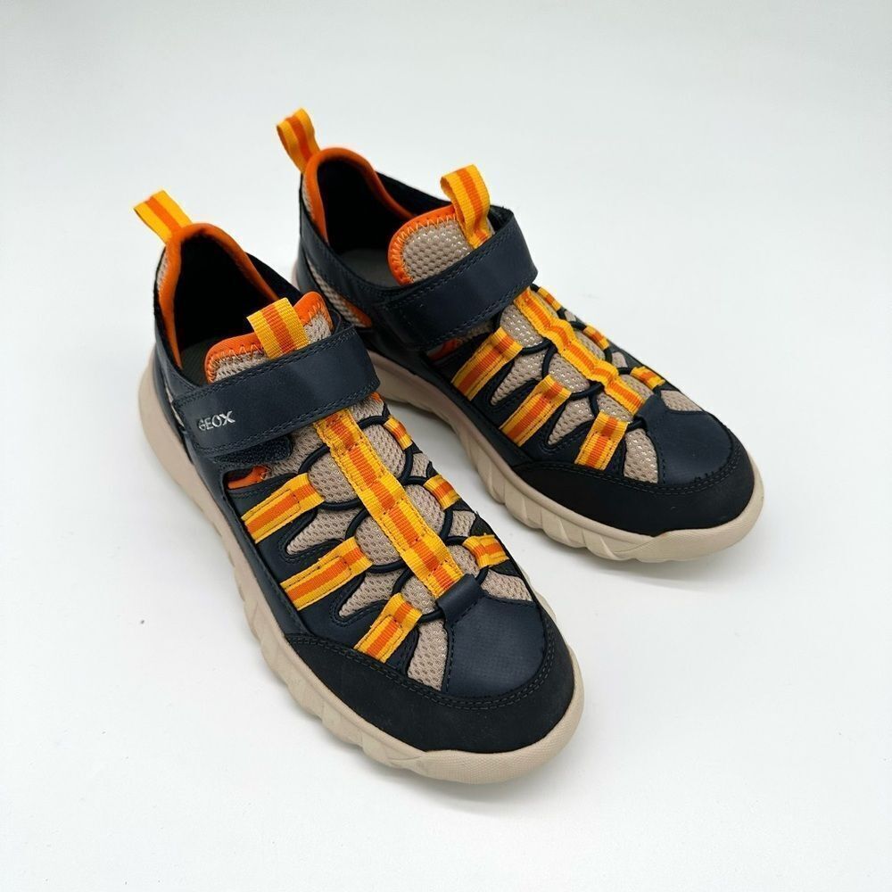 Geox Boys' Simbyos Velcro Shoe